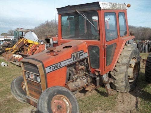 Used Massey Ferguson 1085 Tractor parts.