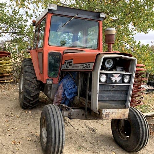 Used Massey Ferguson 1085 Tractor parts.