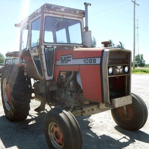 Used Massey Ferguson 1085 Tractor parts.