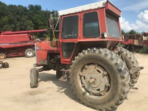 1977 Used Massey Ferguson 1105 Tractor parts.