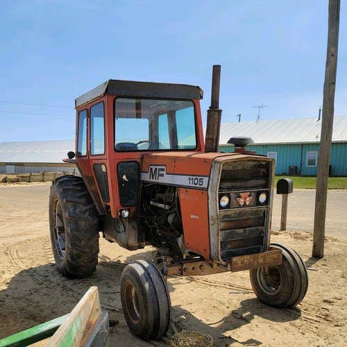 Used Massey Ferguson 1105 Tractor parts.