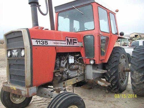 Used Massey Ferguson 1135 Tractor parts.
