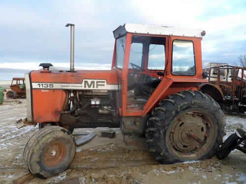 Used Massey Ferguson 1135 Tractor parts.