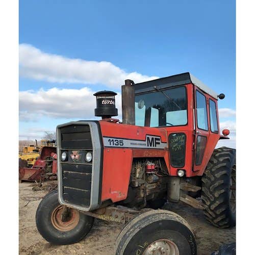 Used Massey Ferguson 1135 Tractor parts.