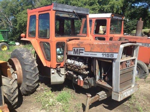 Used Massey Ferguson 1155 Tractor parts.