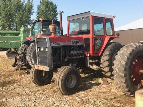 Used Massey Ferguson 1155 Tractor parts.