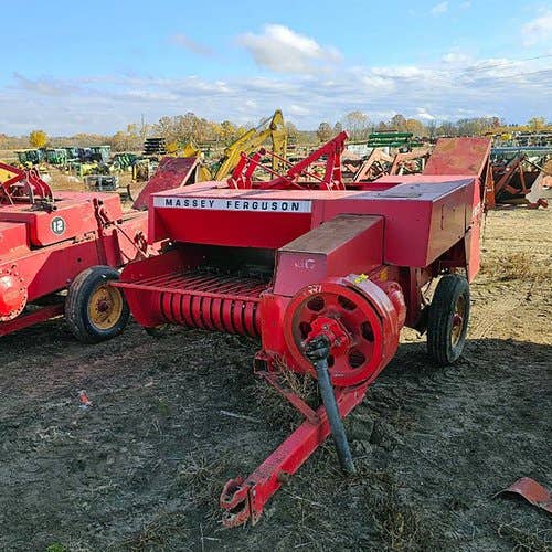 Used Massey Ferguson 120 Baler parts.