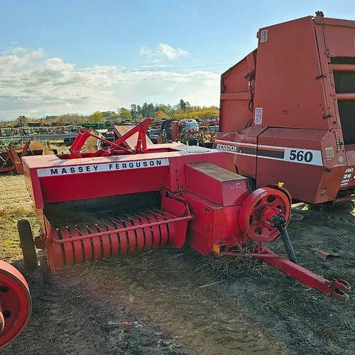 Used Massey Ferguson 120 Baler parts.