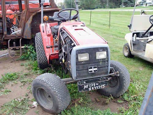 Used Massey Ferguson 1230 Tractor parts.