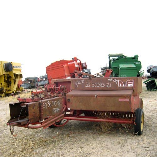Used Massey Ferguson 124 Baler parts.