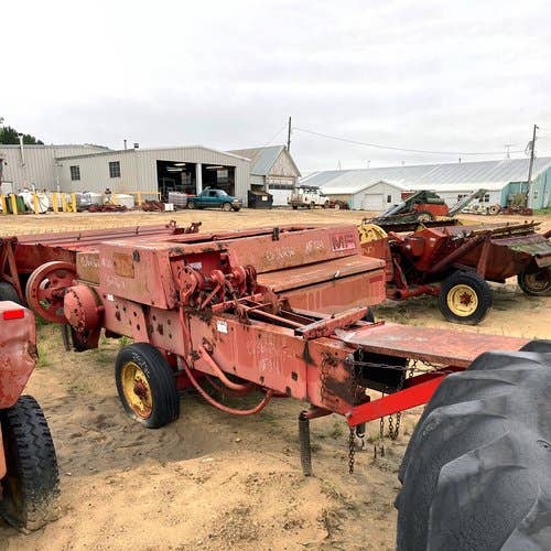 Used Massey Ferguson 124 Baler parts.