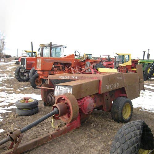 Used Massey Ferguson 124 Baler parts.