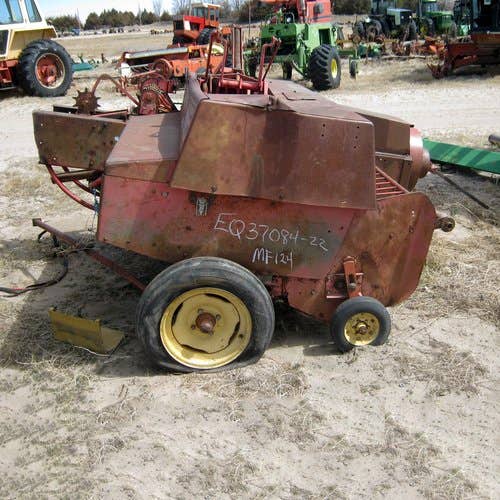 Used Massey Ferguson 124 Baler parts.