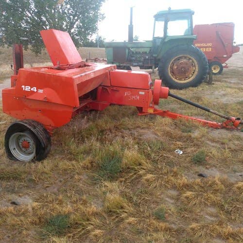 Used Massey Ferguson 124 Baler parts.