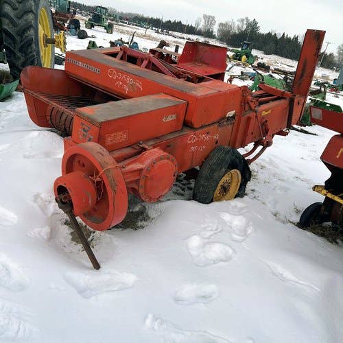 Used Massey Ferguson 124 Baler parts.