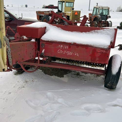 Used Massey Ferguson 124 Baler parts.