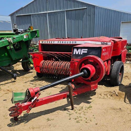 Used Massey Ferguson 124 Baler parts.