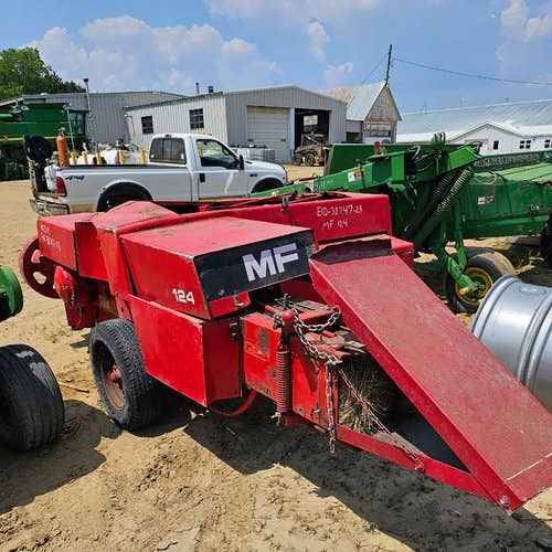 Used Massey Ferguson 124 Baler parts.