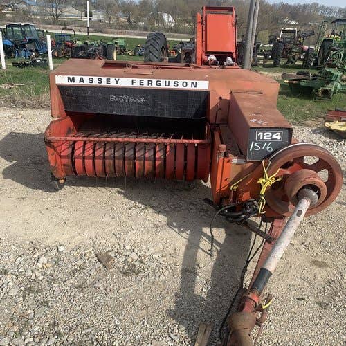 Used Massey Ferguson 124 Baler parts.