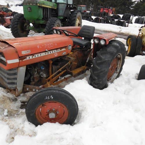 1973 Used Massey Ferguson 135 Tractor parts.