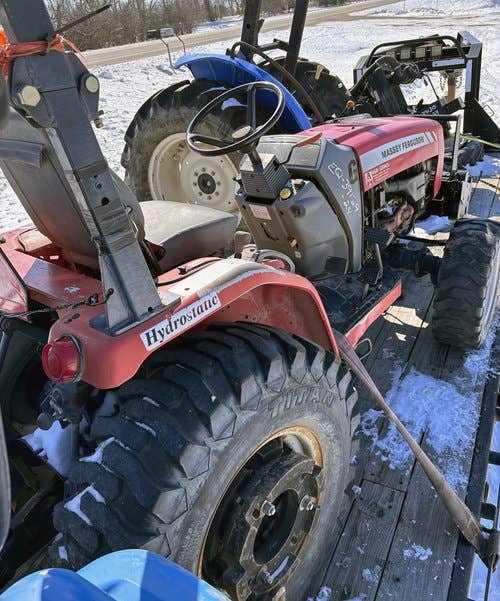 Used Massey Ferguson 1531 Tractor parts.