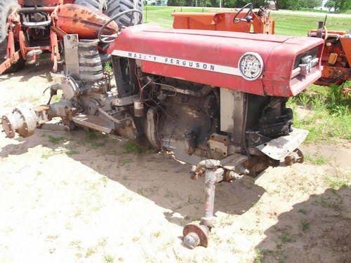 Used Massey Ferguson 165 Tractor parts.