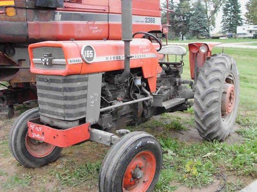 Used Massey Ferguson 165 Tractor parts.