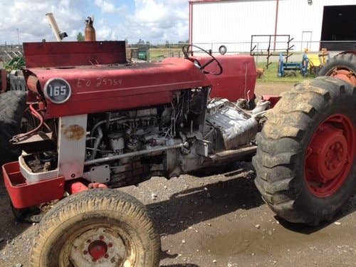 Used Massey Ferguson 165 Tractor parts.