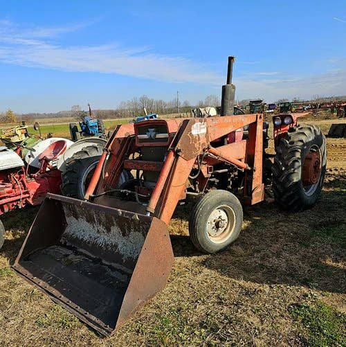Used Massey Ferguson 165 Tractor parts.