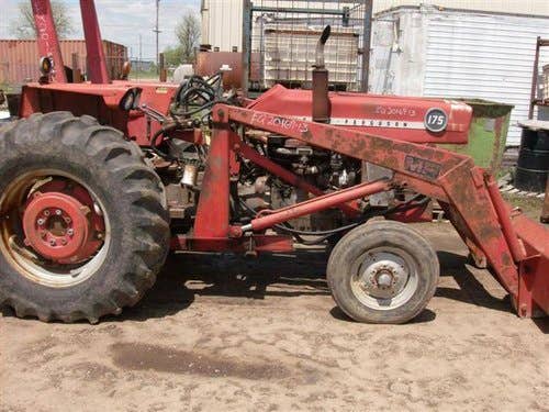 Used Massey Ferguson 175 Tractor parts.