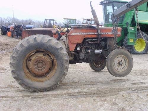 Used Massey Ferguson 175 Tractor parts.