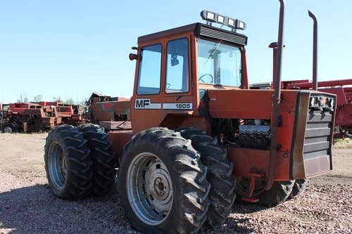 Used Massey Ferguson 1805 Tractor parts.