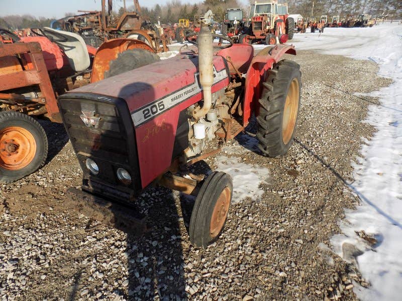 Used Massey Ferguson 205 Tractor parts.
