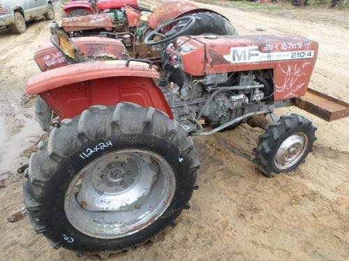 Used Massey Ferguson 210-4 Tractor parts.