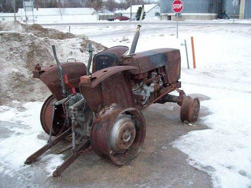 Used Massey Ferguson 220-4 Tractor parts.