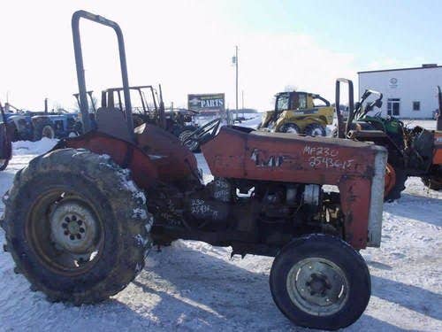 Used Massey Ferguson 230 Tractor parts.