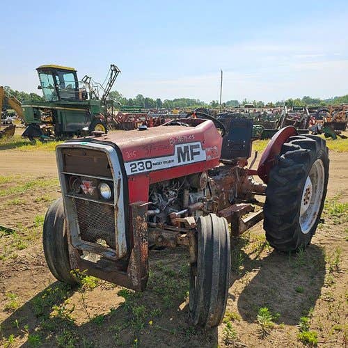 Used Massey Ferguson 230 Tractor parts.