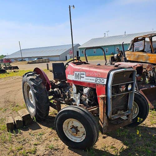 Used Massey Ferguson 230 Tractor parts.
