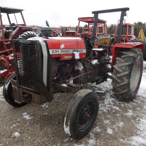 Used Massey Ferguson 231 Tractor parts.