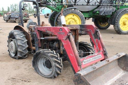 2002 Used Massey Ferguson 243 Tractor parts.