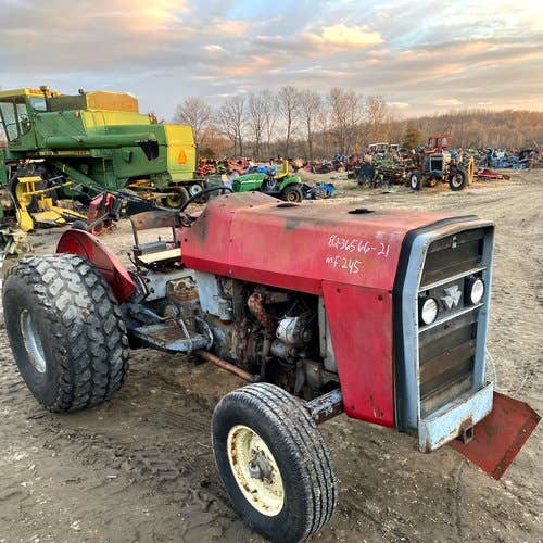 Used Massey Ferguson 245 Tractor parts.