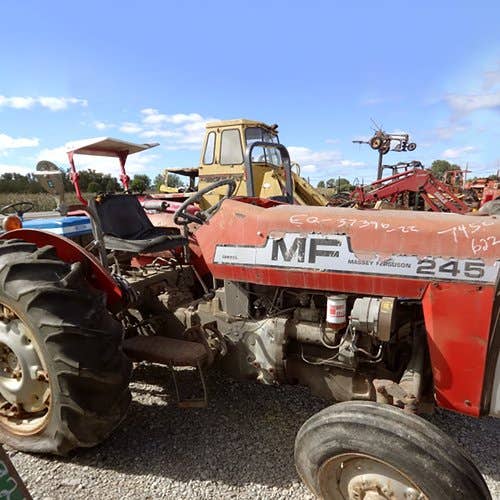 Used Massey Ferguson 245 Tractor parts.
