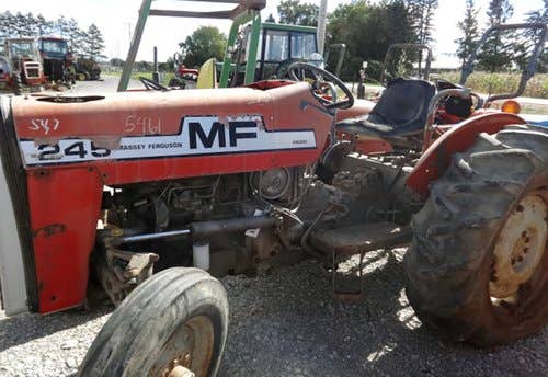 Used Massey Ferguson 245 Tractor parts.