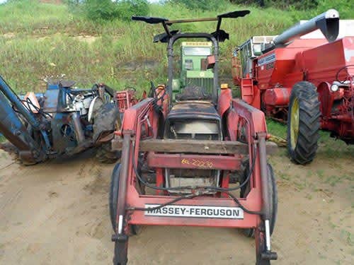 1988 Used Massey Ferguson 253 Tractor parts.