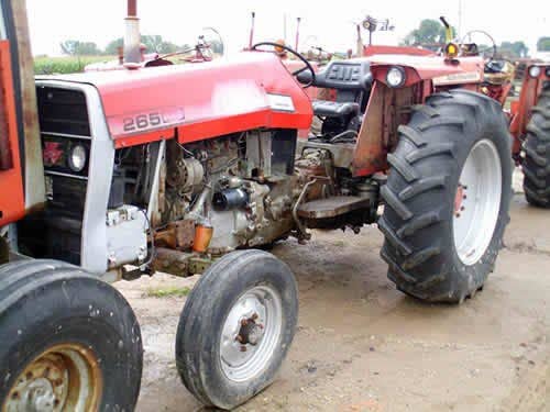 Used Massey Ferguson 265 Tractor parts.