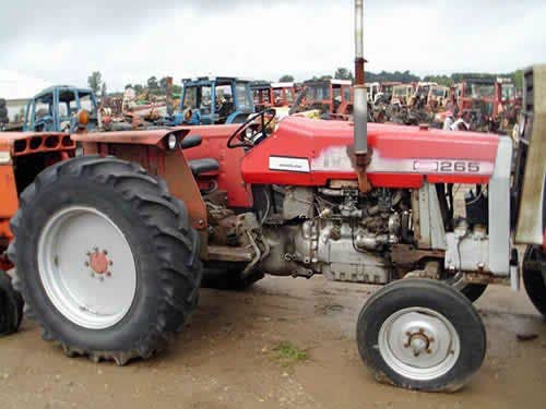 Used Massey Ferguson 265 Tractor parts.