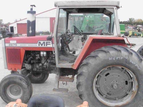 1979 Used Massey Ferguson 2675 Tractor parts.