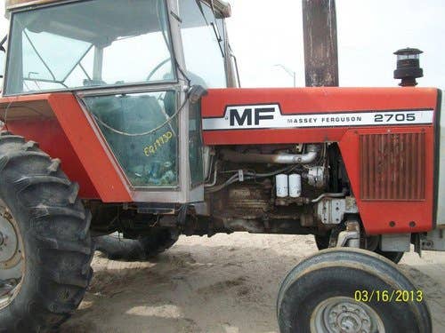 Used Massey Ferguson 2705 Tractor parts.