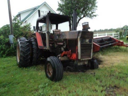 Used Massey Ferguson 2705 Tractor parts.