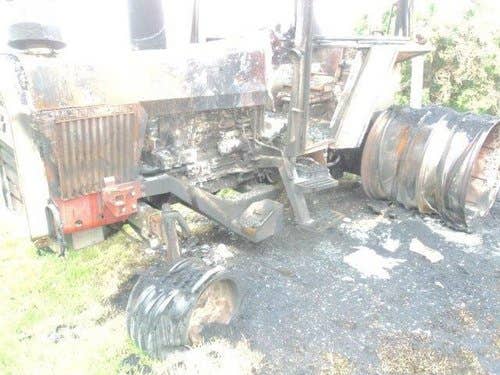 Used Massey Ferguson 2705 Tractor parts.